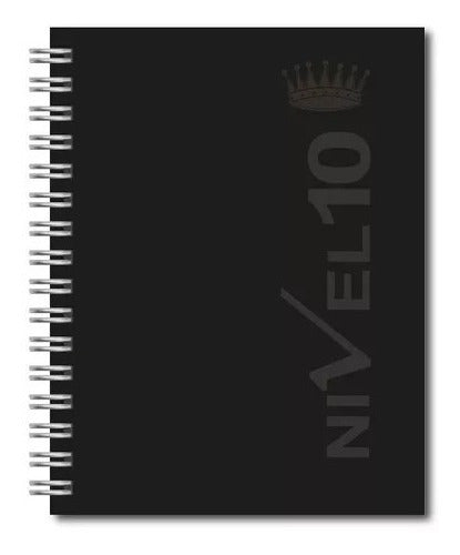 Nivel 10 Hard Cover Notebook A4 Cactus Line with Graph Paper 0