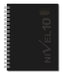 Nivel 10 Hard Cover Notebook A4 Cactus Line with Graph Paper 0