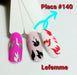 Acrylic Stamping Plate for Nail Decoration by Lefemme Mod.140 2