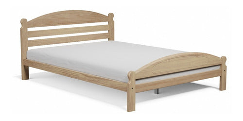 Classic Pine 2-Person Bed Immediate Delivery 0