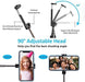 Vproof Selfie Stick Bluetooth, Aluminio Liviano, Todo Uno 5