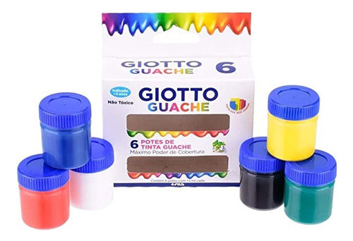 Giotto Tempera Set X6 1