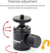 Innorel B19 Mini Tripod Ball Head 6