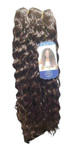 Glossic Organic Curly Hair Curtain 4.50 Meters Real!! 6