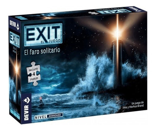 Rompecabezas Devir Puzzle Exit El Faro Solitario 4 Puzzles 0