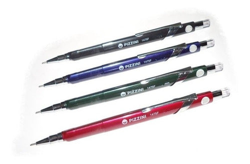 Pizzini 0.7mm Retractable Mechanical Pencil Model 1476F 0