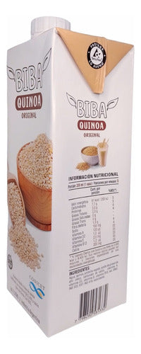 Biba Quinoa Drink 1 Lt Pack of 8 1