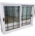 Aluminum Window 100x90 with Grille 0