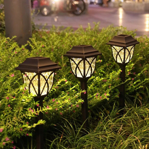 Estaca Farol Solar: Solar Stake Lights X 6 Units for Gardens and Patios 3