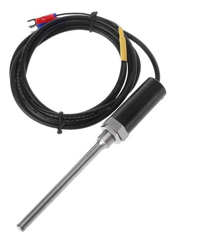 FocuSens Pt1000 Temperature Sensor 3-Wire 7x150 mm with 2m Cable and M12 Thread 0