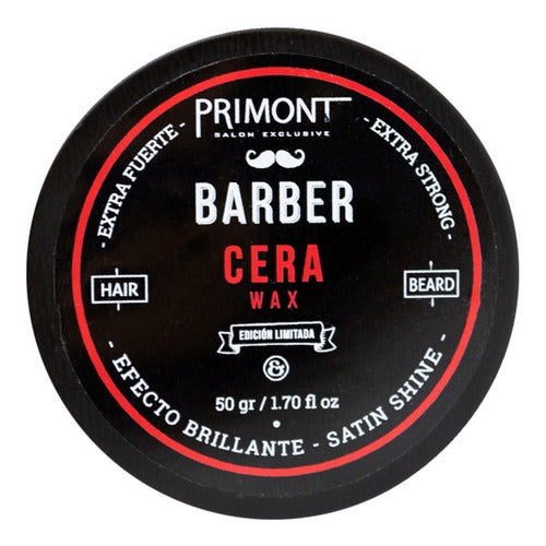 Primont Barber Cera Capilar Efecto Brillo Pelo 50ml Local 0