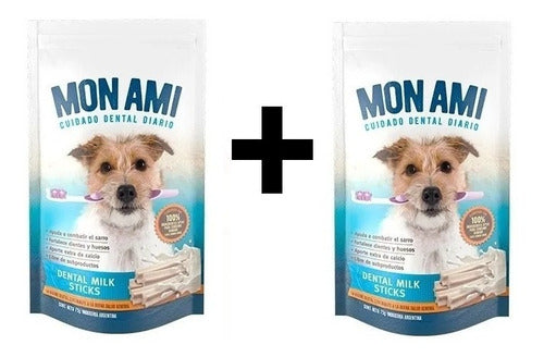 Mon Ami Dental Milky Sticks 75g X2 Units 0