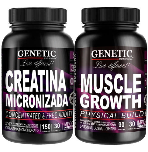 Genetic Sport Nutrition Muscle Growth Defined Creatine + Muscle Growth Genetic 0