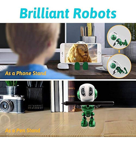 Rellenos De Calcetines, Broadream Robot Kids Toys, Mini Robo 1