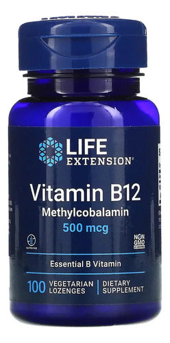 Life Extension Vitamin B12 500 Mcg 100 0