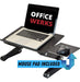 Officewerks Laptop Desk Stand with Mouse Pad 4