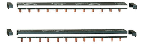 Merlin Gerin Puente Peine Regleta De Conexion Comb Busbar - 2 Poles - 80a 0