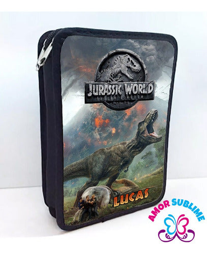 Amor Sublime Dinosaur Pencil Case 2 Levels 3