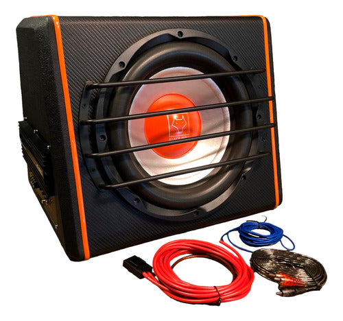 Subwoofer Potenciado 12   Incluye  Kit De Cables De Regalo 0