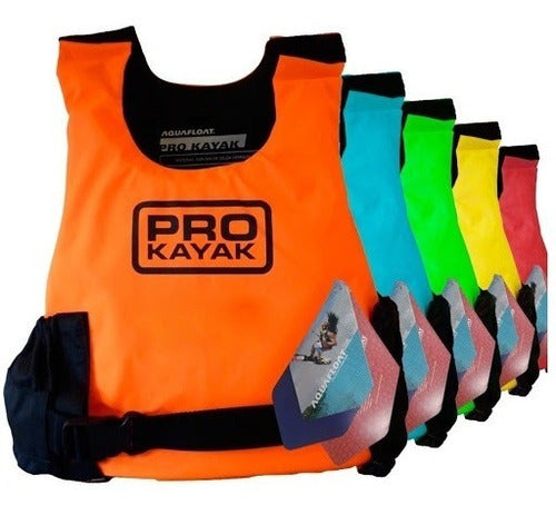 Aquafloat Pro Kayak Life Vest Size 10, Supports Up to 115kg 0