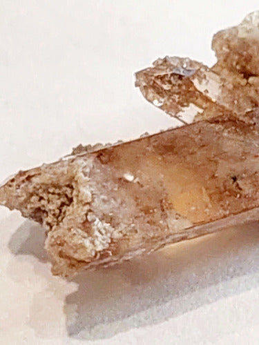 Mineral Roca Cristal Topacio Imperial Utah En Matriz 1