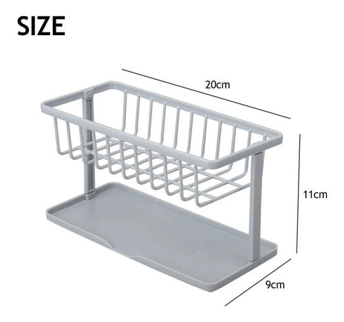 Take It Estante Cocina Escurridor Bacha Organizador Esponja Dispense 3