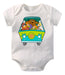 Baby Bodysuit Scooby Doo, Various Sublimated Designs 1