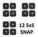 Compex Electrodos Snap - Kit 12 Unidades 5x5 1