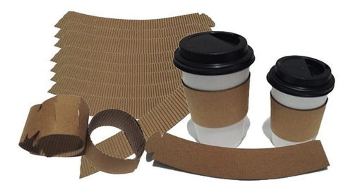 Universal Cardboard Cup Sleeves 8 12 and 16 oz X 400 3