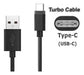 Turbo Charge Data Cable USB Type C 25W Type A Common 1 Meter 1