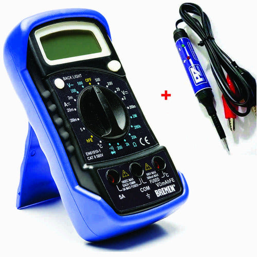 Bremen Multimeter Automotive Tester + PZ Logic Probe + Bonuses 4