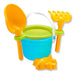 Duravit Beach Play Set: Bucket, Shovel, Rake, Sifter, and Mold 1