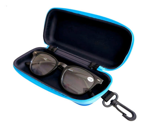 Sheli Glasses Case with Zipper Closure 120 2