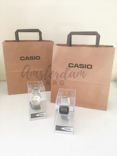 Casio Men's Watch Model MTP-V002GL Leather Strap Warranty 5