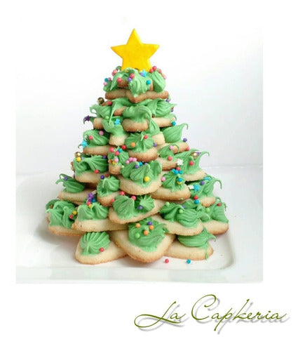 Cortantes Mandy Christmas Tree 3D Cookie Cutters Set 0