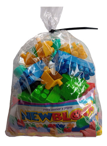 60-Piece Building Blocks Brick Bag Toy Set Educational Toy 0