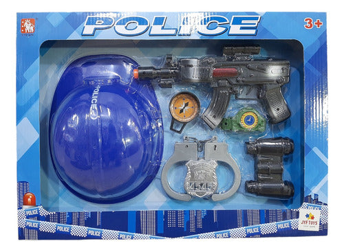 Police Toy Kit with Helmet and Accessories 0
