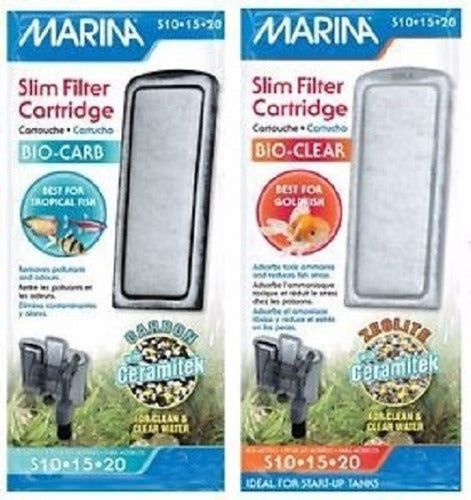 Marina Filtro Cascada Exterior Acuario Pecera Marina Slim S10 38lt 4