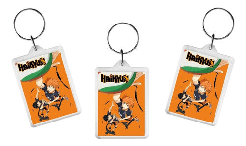 Sakura Artesania Llaveros Haikyuu! Personalizados Souvenirs X10 0