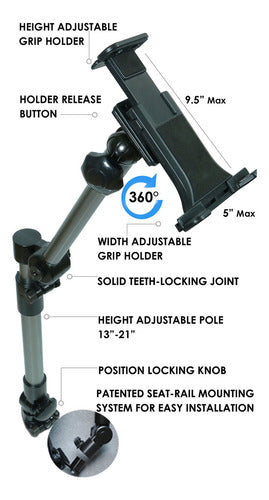 Utsm-02 - Soporte Universal Para Tableta/smartphone 3