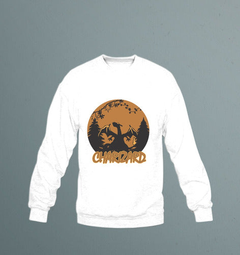 Memo Estampados Charizard Silhouette Hoodie 7