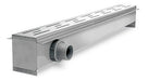 Atrim Fluenza Linear Drain Inca 70cmx7cm Stainless Steel 0