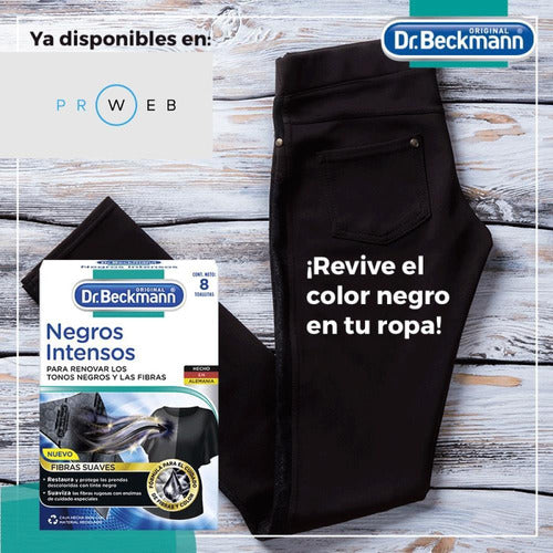 DR. BECKMANN Super Blanco + Negros Intensos + Recolector De Color 1