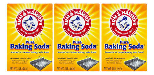 Arm & Hammer Bicarbonato De Sodio Limpieza Cocina Mediano X3 0