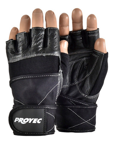 Proyec Fitness Leather Gloves Gym Extreme 0