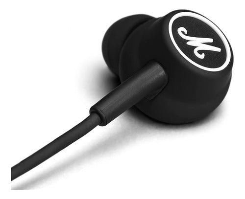 Auriculares Internos En Modo Marshall, Negro / Blanco (40909 0