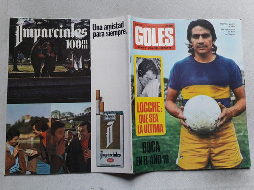 Revista Goles Nº 1263 Boca Central - Poster Toti Veglio 0