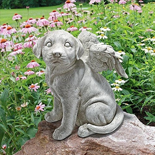 Design Toscano Loving Friend Memorial Pet Dog Statue 1