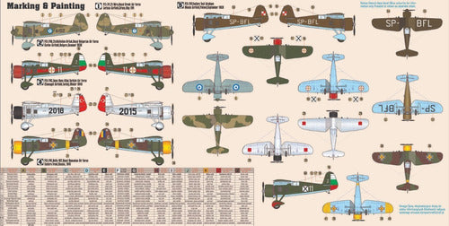 P-24b /e/f/g Baklan Defender- Escala 1/72 Mistercraft D-225 1