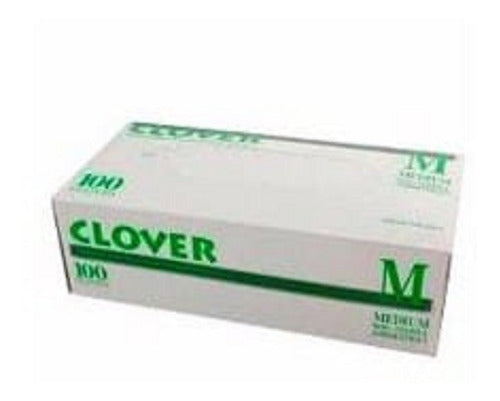 Clover Disposable Latex Gloves 10 Boxes x 100 Size M 0